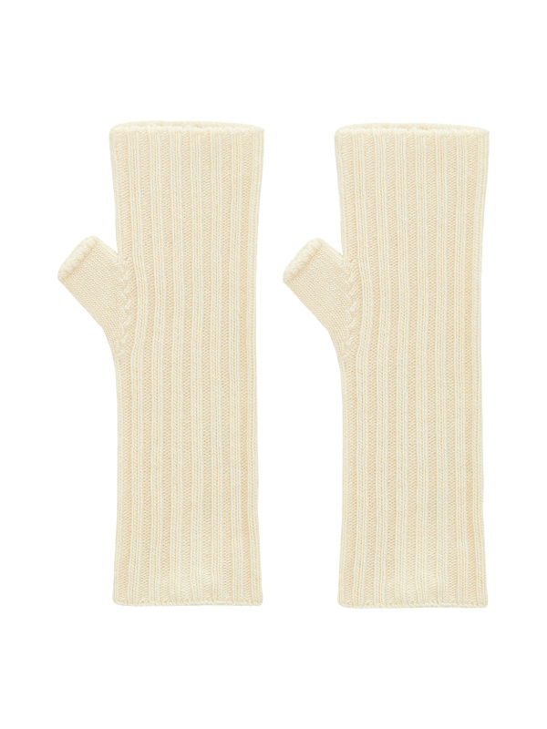  Вязаные митенки 'Morning haze' 