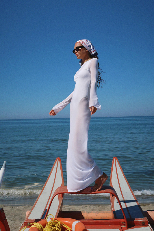  Платье из сетки 'Capri' 