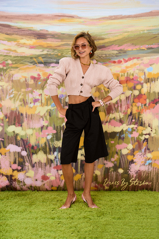  Вязаный кардиган 'Нежно' 