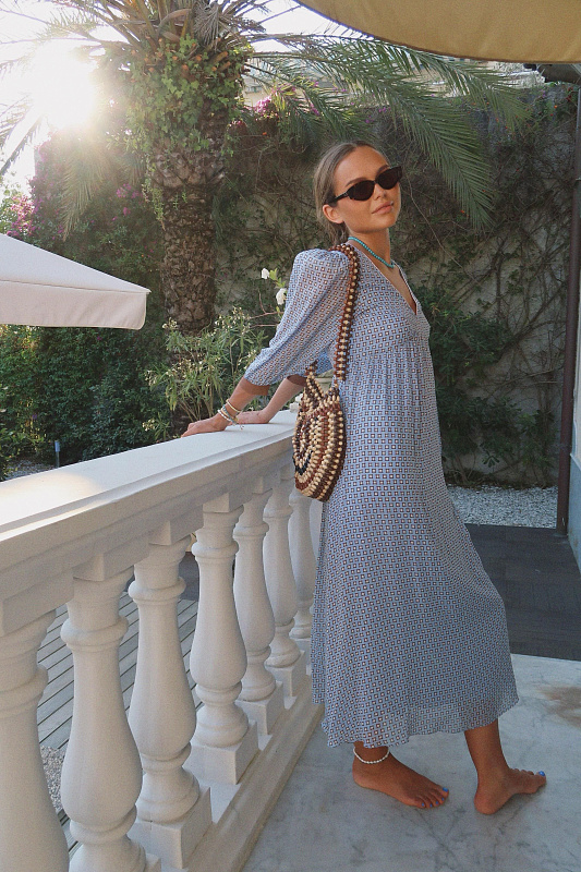  Платье из вискозы 'Vento di sera' 