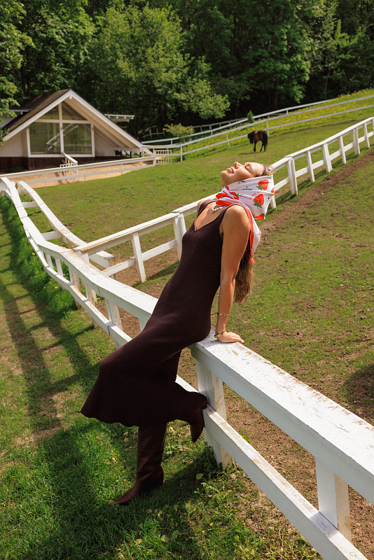  Платье из трикотажа 'M.Bellucci' 