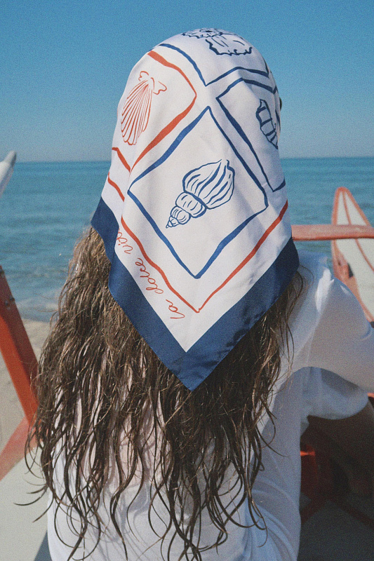  Платок 'На морээ' 