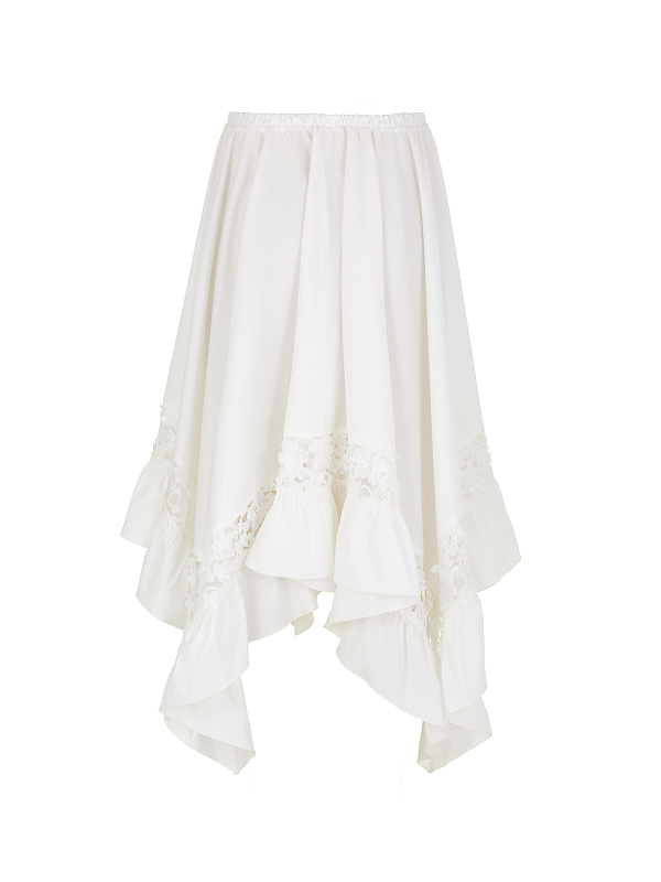  Юбка с кружевной деталью 'Villa Italia' 