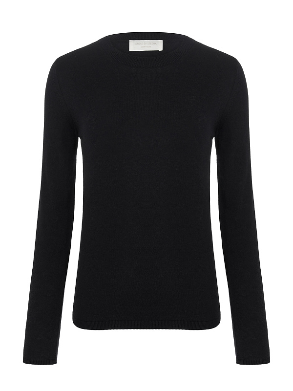  Лонгслив Premium из хлопка и кашемира 