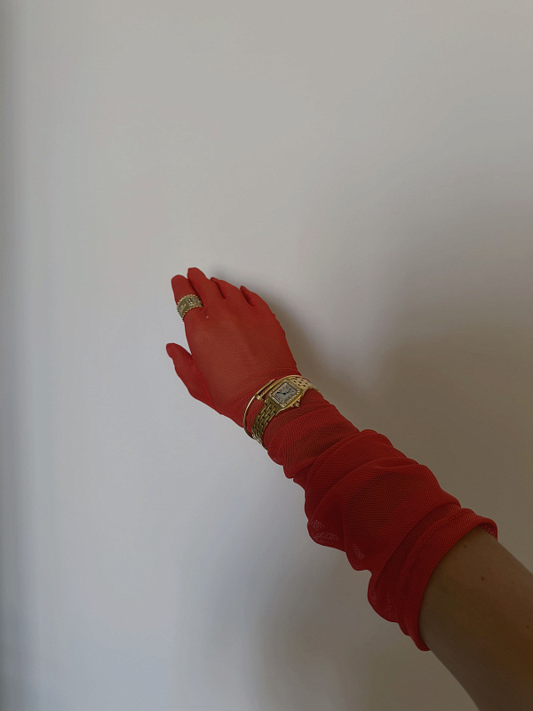  Перчатки из сетки 'Не отпускай' 