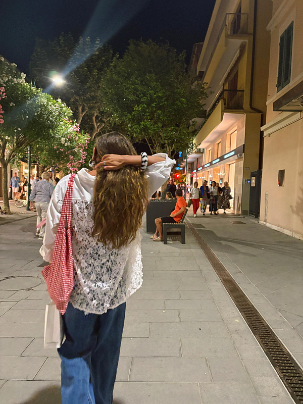  Рубашка с кружевной деталью 'Sono Veri' 