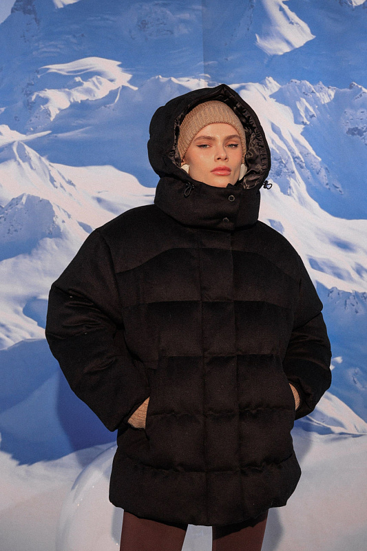  Пуховик из шерсти 'Cloud touch' 