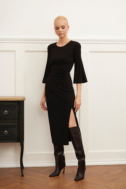  Трикотажное платье миди 'Loveproof' 