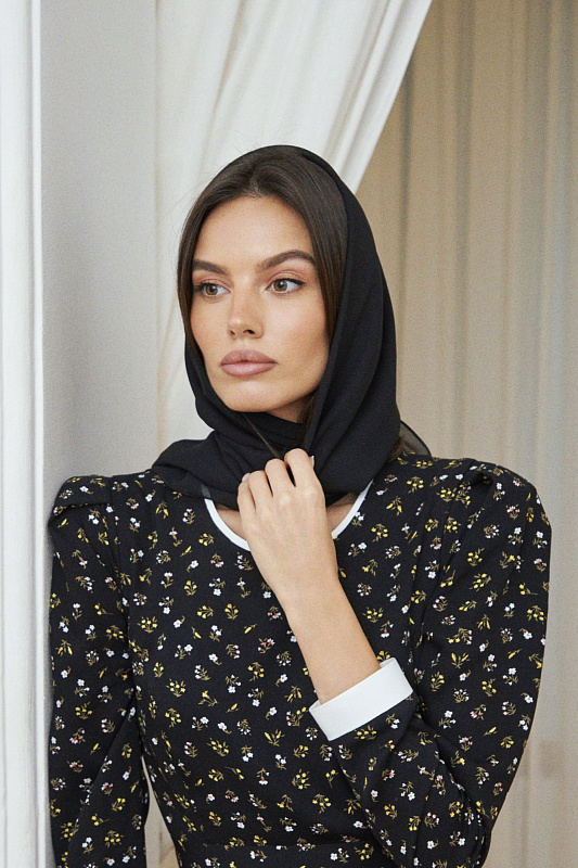  Платок из шифона 'Неизвестность' 