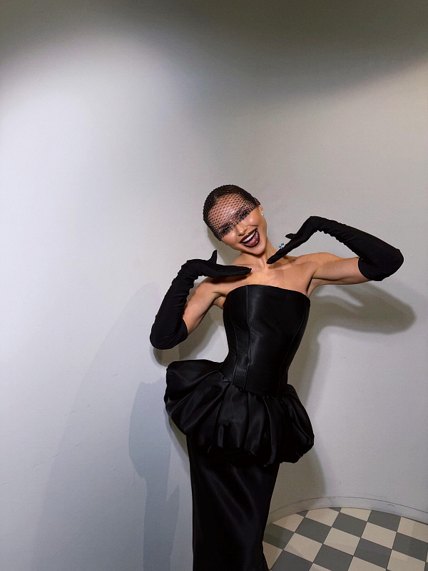  Юбка силуэта рыбка 'Wow effect' 