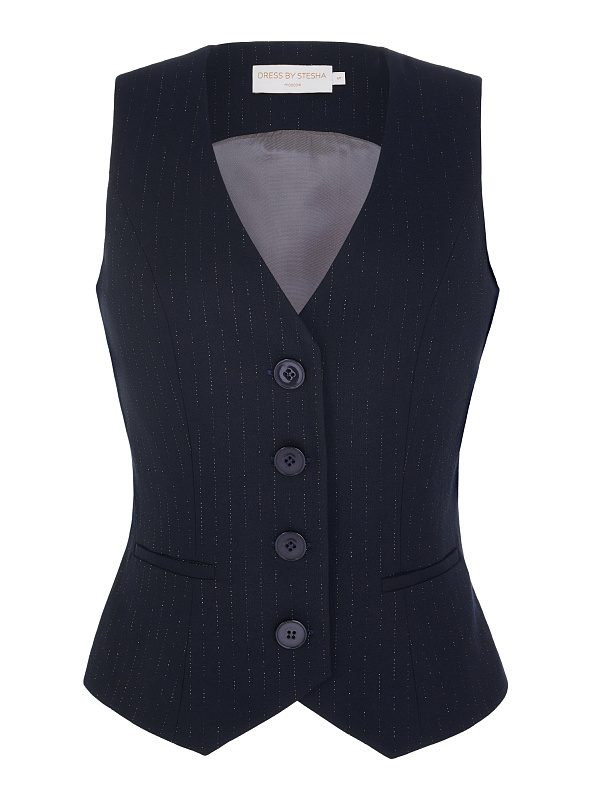  Жилет HANGOUT с люрексом 