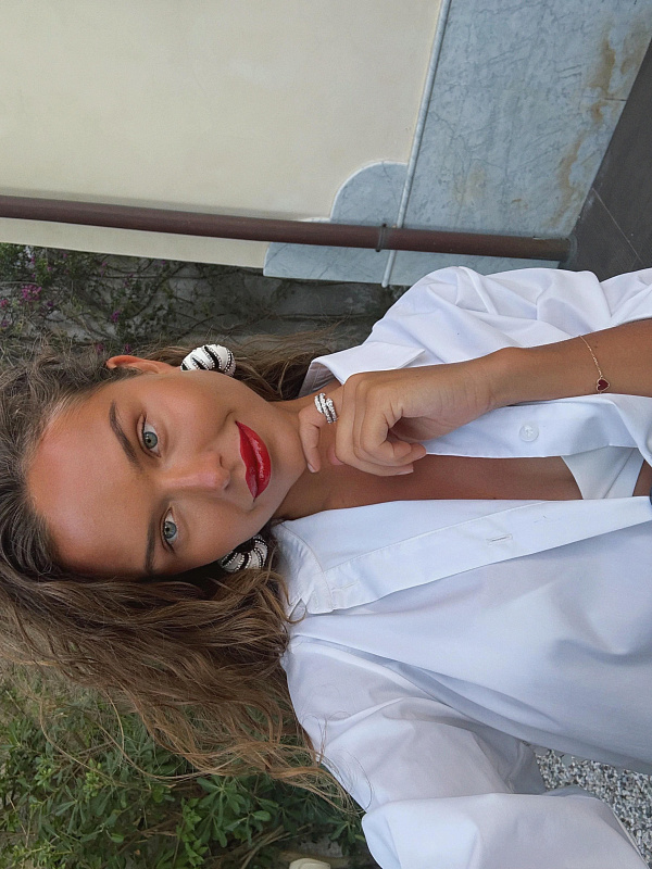  Рубашка с кружевной деталью 'Sono Veri' 