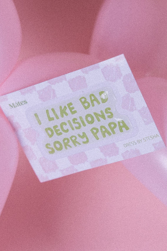  Стикер 'Sorry papa' 