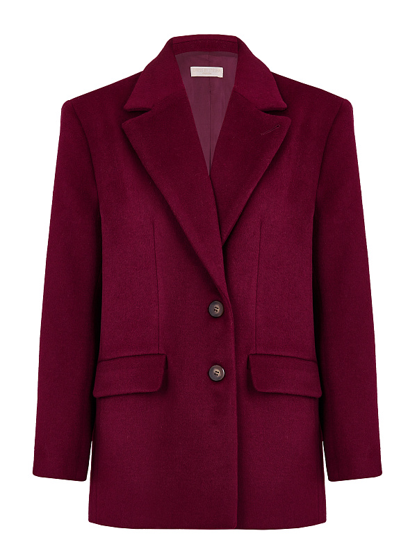  Жакет из шерсти 'Red wine' 
