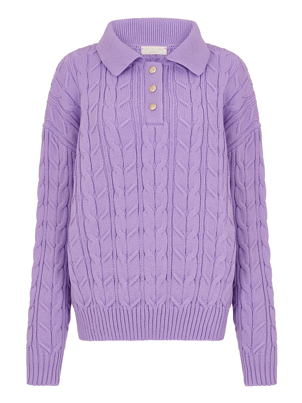  Вязаное поло 'First kiss' 