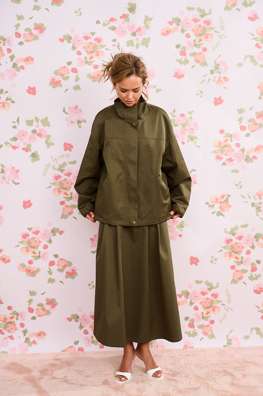  Юбка из хлопка 'Навстречу ветру' 