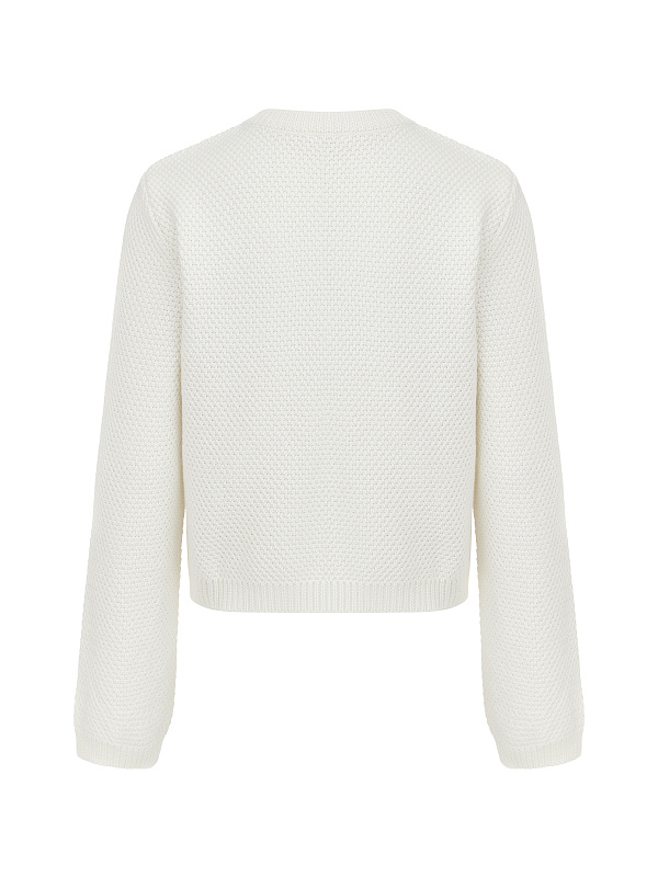  Вязаный жакет 'Midnight muse' 