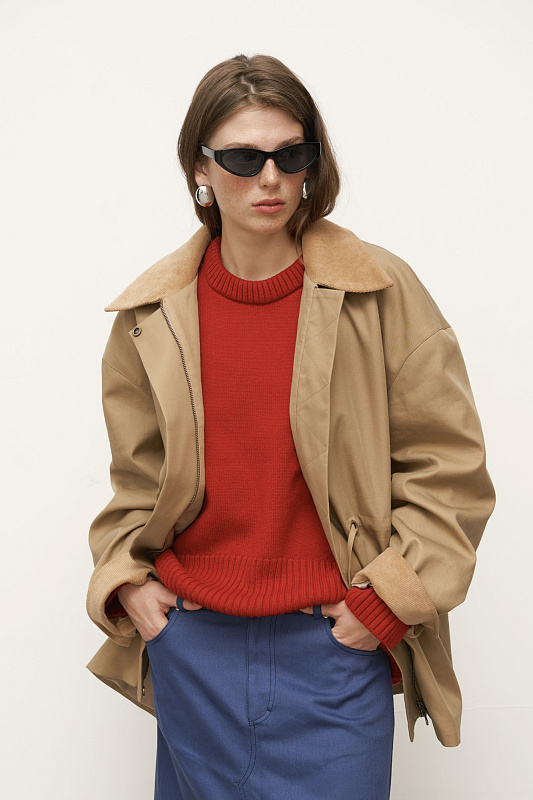  Парка с манжетами 'Хозяин' 