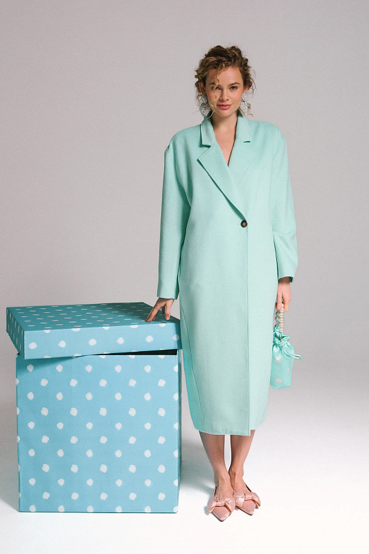  Пальто из шерсти 'Mamacita' 