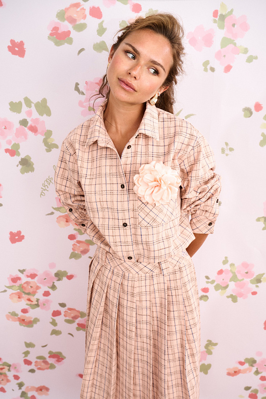  Рубашка в клетку 