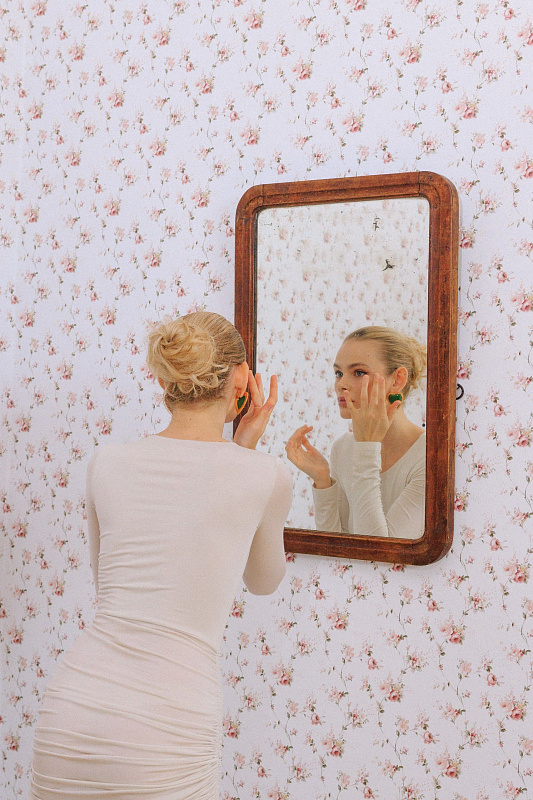  Платье из трикотажа 'Каприз' 