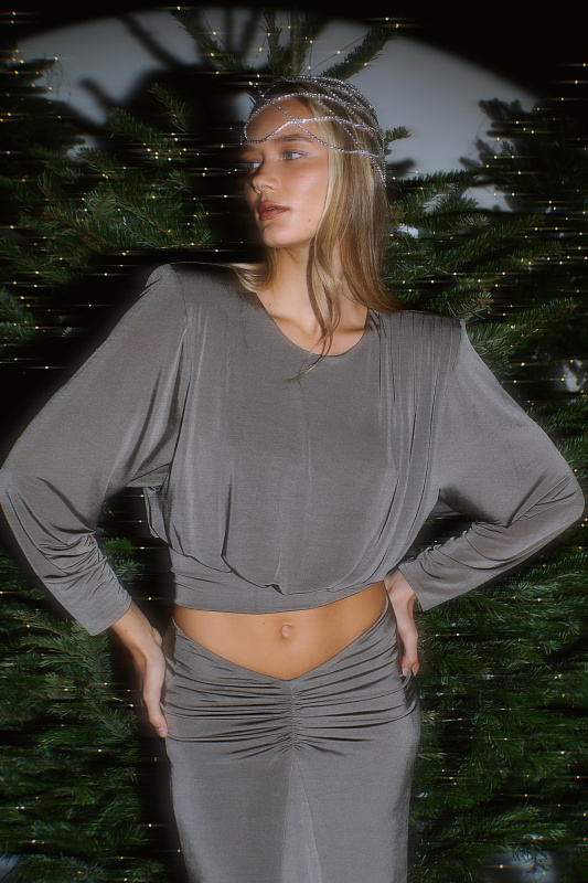  Блуза из трикотажа 'Самая яркая звезда' 