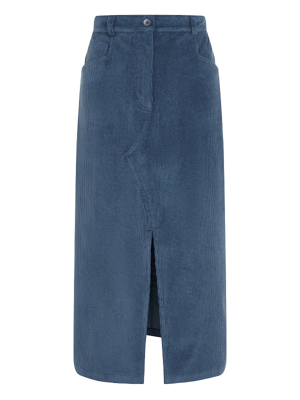  Юбка из вельвета 